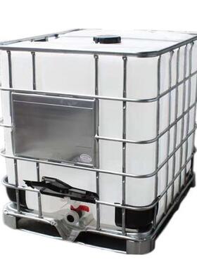 IBC桶带架白色内胆化工原废水吨桶带铁框架1000升集装89564箱塑料