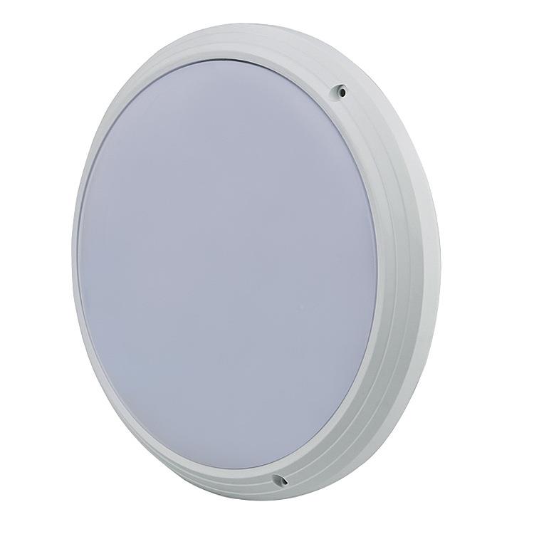 26防水防W尘微波感应吸顶灯PC面罩防水外QWT壳达感应LE雷D吸顶灯