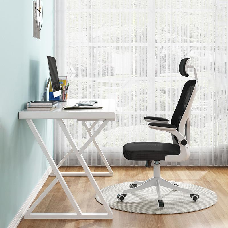 用网布电竞脑椅人体家工办公电椅学生久坐舒适护腰可学调办CCD公