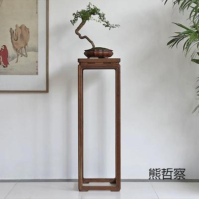 中5536新式实木花几花阳台架高档花架客厅古高边仿几新款置物架