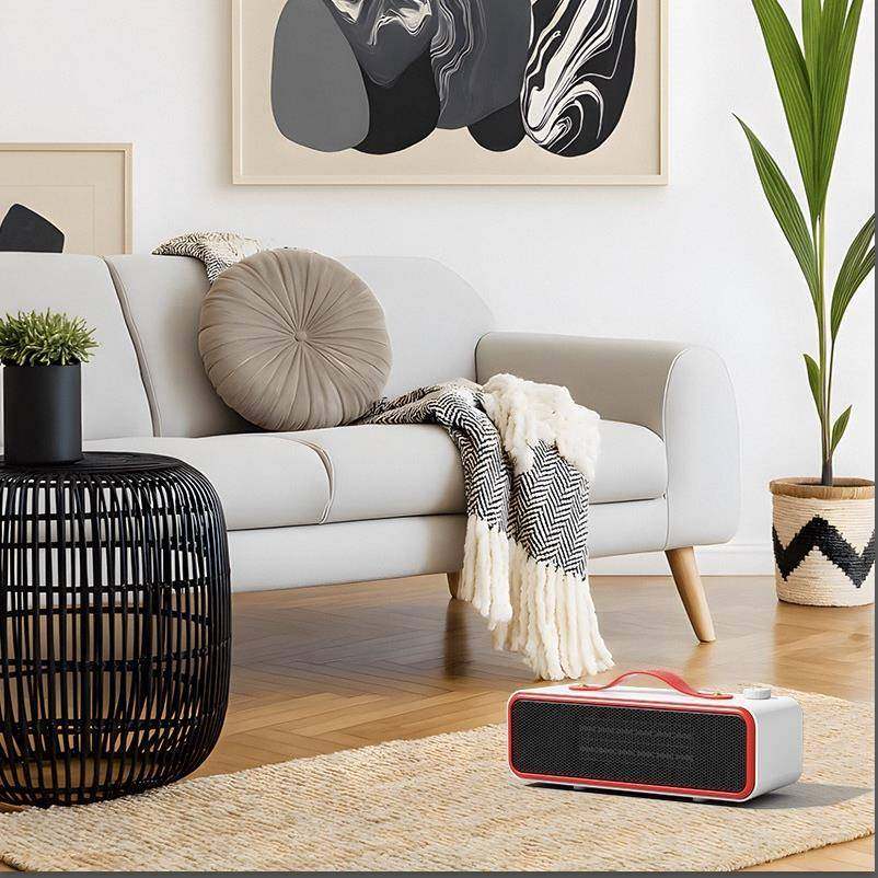 2025新款桌室面暖用风机家AL100595率小型办公取暖器静音小功低能