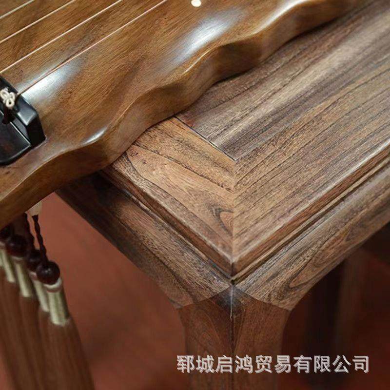新中老抄榆木22068古琴桌凳共鸣琴实木书桌古式筝桌国桌学书法桌