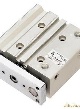 GPM63-10新薄型带导杆气气缸MGPMM63URW*气60三杆缸MGPM63*75三轴