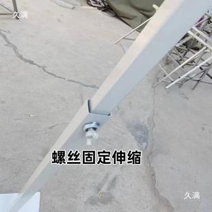 婚庆花道具铁艺线帘架子圆环吊环圆形环引舞AID台装 饰立杆路可伸