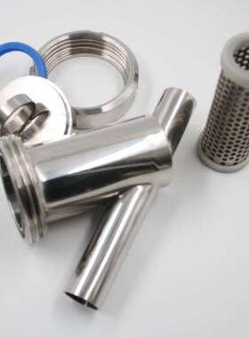 卫生级型接过滤器管道过滤材焊质Y30KED4对焊过滤器（量大器优惠