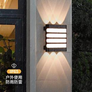 户外壁灯防水庭灯院过道楼梯酒店FBK外墙led墙室外门口露墙台灯洗