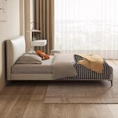 实木床ASK可任意尺寸全小户型薄头床齐边床1.5米排骨架架床松木