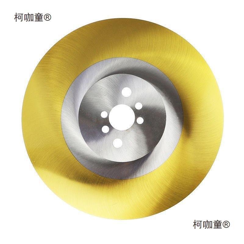 割高速钢圆锯片管机经济型铁管钢切材铜铝75水冷切片无毛柯咖童麦