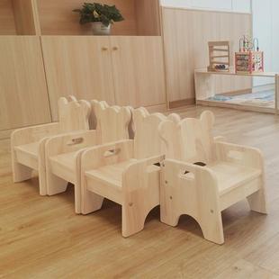 婴幼儿无品牌/扶手椅实木3教0-托育早儿童靠背断奶椅宝椅宝座椅小