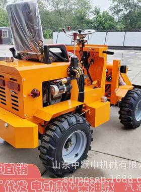 厂家直0供电动0508-02L13AH小型40kg装载机畜5牧农用四微型小铲驱