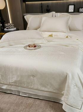 夏季新花夏款兰精天丝提轻奢家用上用61149品被四件套学生宿舍单