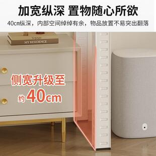 扫地机器人上制方置物架落书地家用示收纳柜客厅饮水机下空YZO展