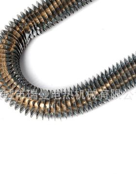 不锈钢翅片电热U加热管1714管业电加型工热管M型空气干烧发热管厂