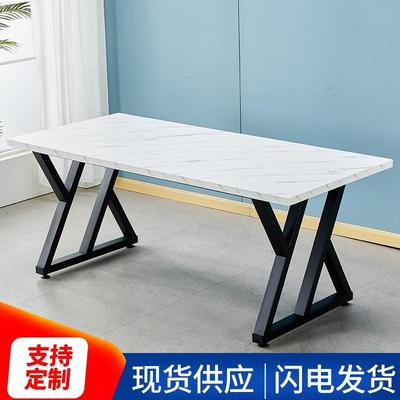 现货办公艺桌脚金属桌腿CZJ-1岩板支架铁桌架大腿石餐桌理架桌子