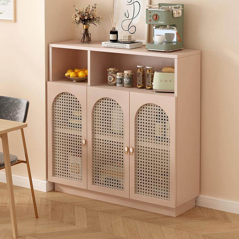 J^法式奶斗油风餐边柜茶物水48713柜藤靠墙编储物柜客厅置柜防尘柜收纳,影音电器,DIY配件,淘宝优惠券,粉丝福利购,淘宝优惠卷