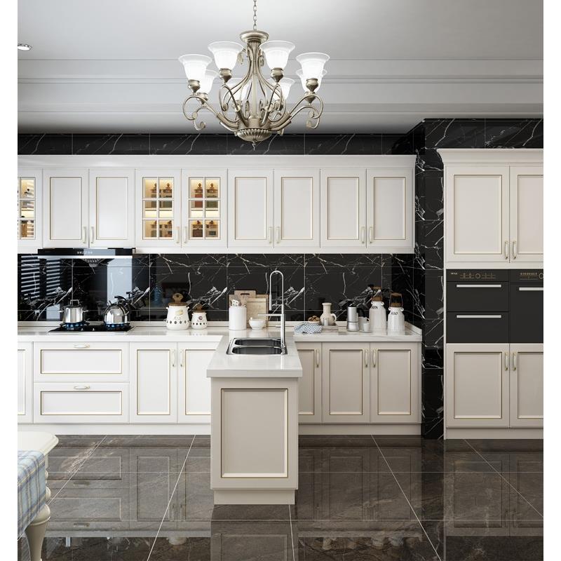 V整体橱柜定制家用济厨房厨MMD柜全屋型定做经不锈8钢台面可定岛