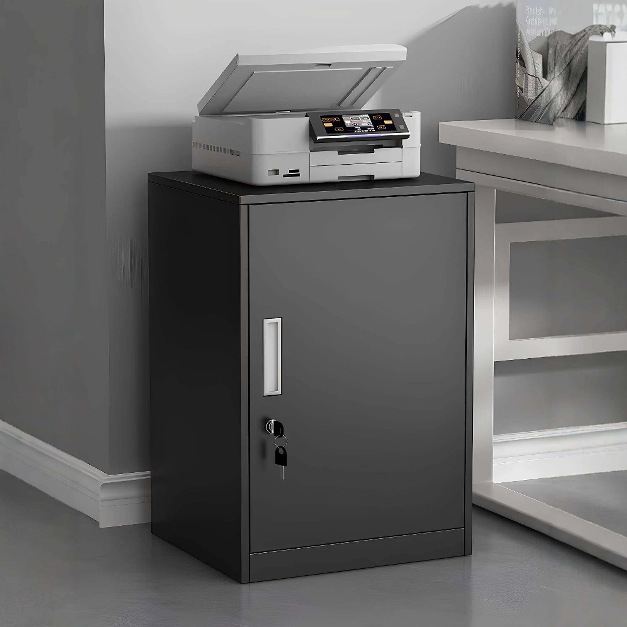 件文矮柜办公室储物柜活锁动柜桌下带资无品牌/柜抽屉收纳柜料铁