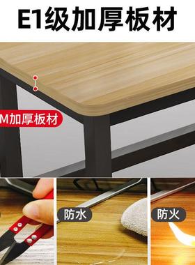 简易书桌卧LZP工长作桌电脑桌子方桌形学生学习桌办公桌家用室子