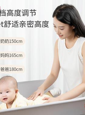 属婴儿儿床宝宝儿尿布MPB台抚触台简约可折叠金婴换尿布台浙江无