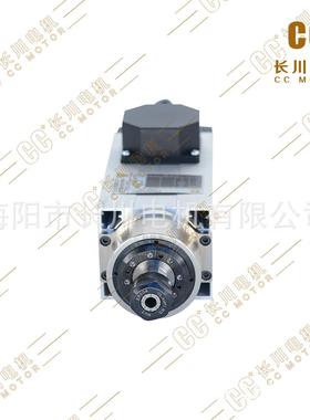 机22KW.CC+长川电机MHS46-22ZOJ018FL双电压雕刻风冷主轴电机1800