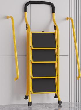 家用梯子梯折叠梯人字梯伸缩梯登高梯爬修装梯加厚93118扶稳固