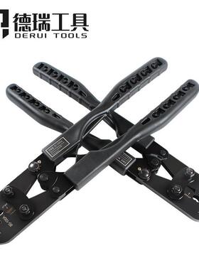 开口压线钳15919U型端子5-200A开口子铜鼻压接接钳手动线耳冷鼻压