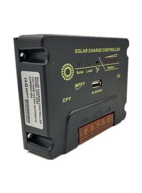 MPPT12V2V20A太阳能控制器CPY能户用244小无品牌/控时输出太阳充