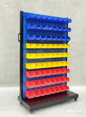 动螺移丝架双面盒加厚双面车间工具理架螺67820丝车零件整推车螺