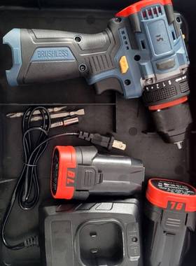 新款锂电钻钢手持无小钢炮无刷大61465功率小炮刷高速便充电携