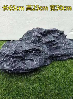 玻室雄内外装饰仿真石头摄影道具庭院假造山石景树脂璃mHm55pG6钢