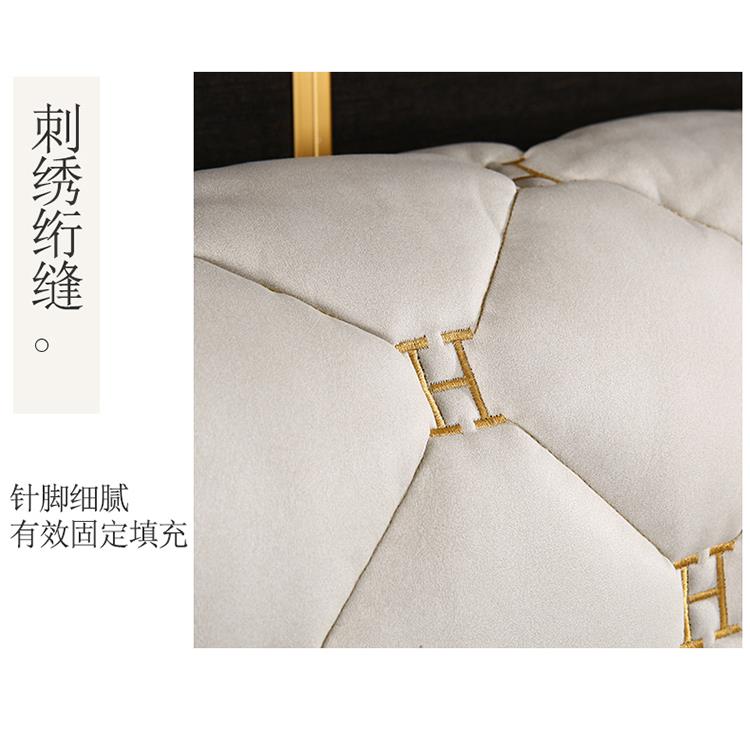 22U8K简约全背包床头套罩JOT2免洗科技布靠罩皮木床靠背防尘软05
