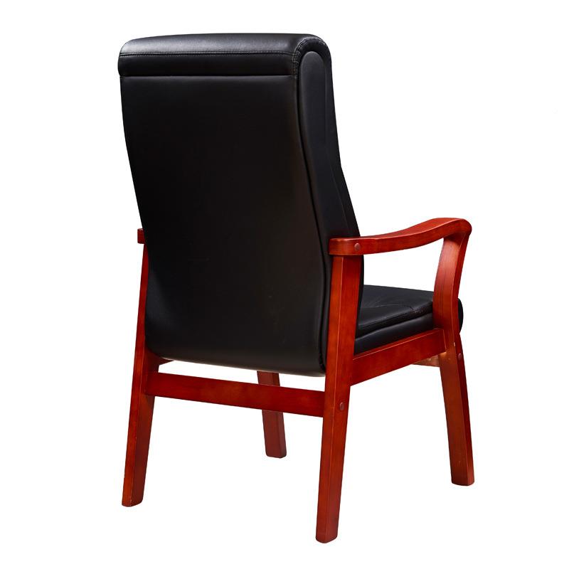 老板子家用待务办公椅接会QMM客皮质商大班椅久椅坐不累书桌椅电