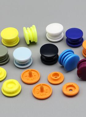 FA四合T3T5服T8扣子A彩色按扣扣儿童衣爬服塑料子母IQV隐形暗扣纽