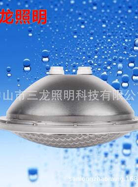 PAR56水底灯水下P灯18W25W35W45W54W嵌入池式泳灯，LE001D玻璃AR5
