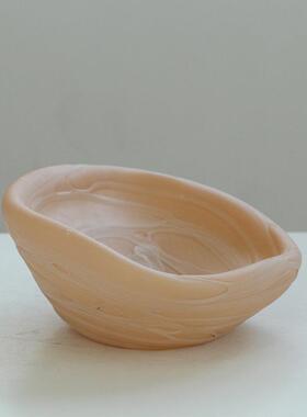 约手工艺术不规简则台BX6-24-2面花盆花软器猫创意砂盆居家装柜台