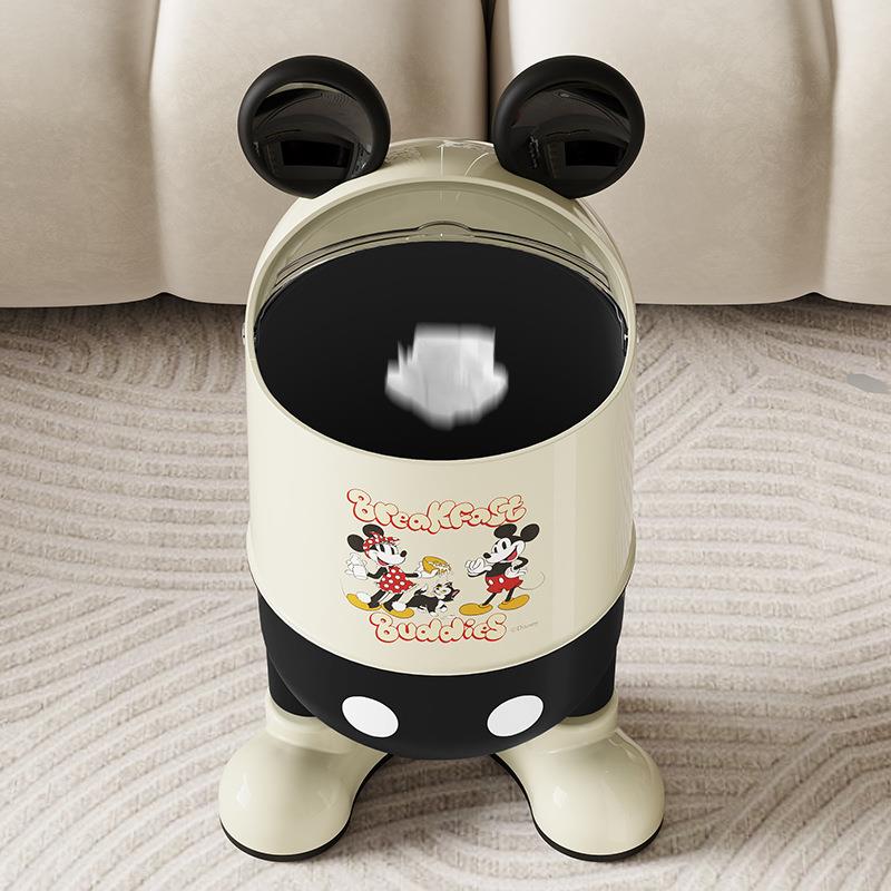 用垃圾桶高颜大值家创意垃圾KRZ卧室客篓厅带轮便捷式多功能加垃