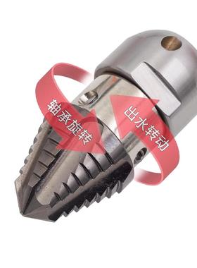 高压洗车机疏头通下47612水道物业管道疏通旋转宝钻塔喷冲洗地不