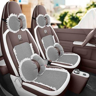 202i5款利熊皮猫mnHZEi迷你专用吉汽车座套坐垫座椅套四季通用全