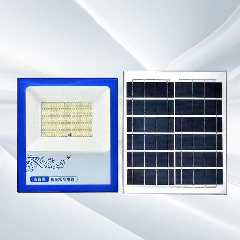 太阳能庭院户外灯新农村室内家用照投动明亮新款光路灯超天722黑