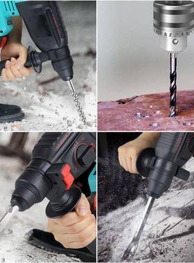 包锂电电DGK锤电镐两用电三钻用无刷充电式大功率混凝土家用冲钻