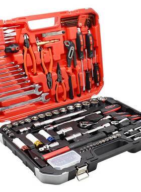 卡夫威尔机修车工具箱修工具48184装棘轮套筒扳汽手间机械维套修