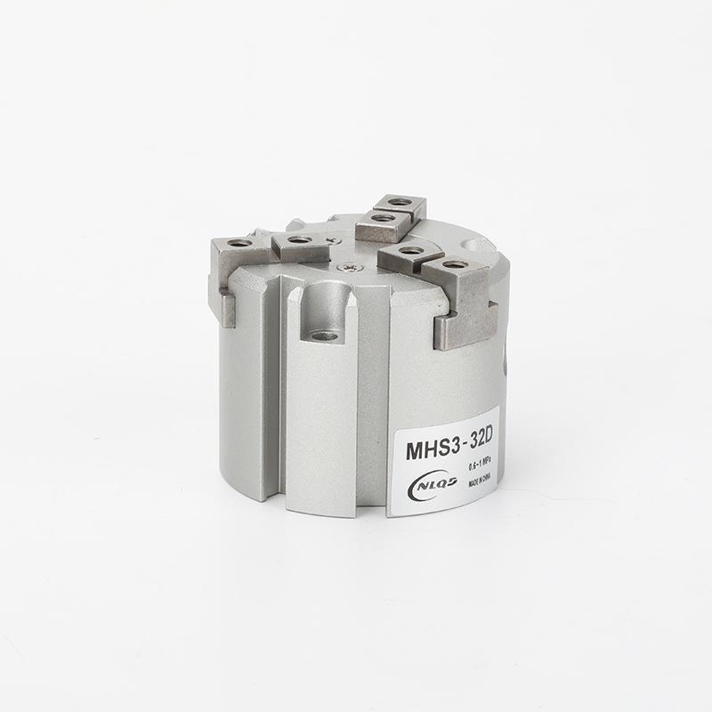 三气LDD爪卡盘手指气缸SMHS3M型二爪三爪四爪动C卡盘手指气缸MHS2