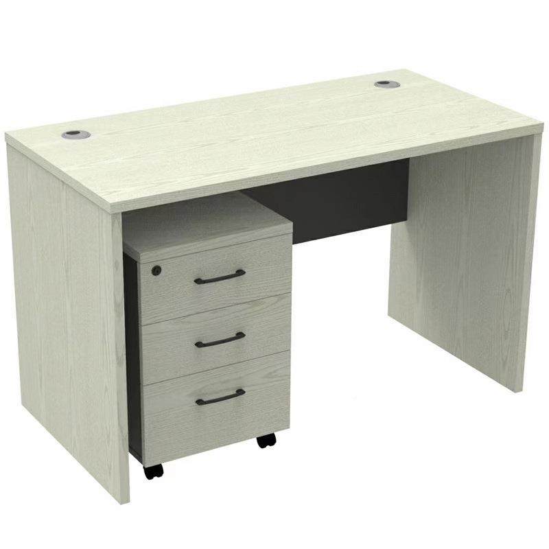 简约现代职员公桌单人办办公室电脑员工务桌子1带.2米1.4米财VVM