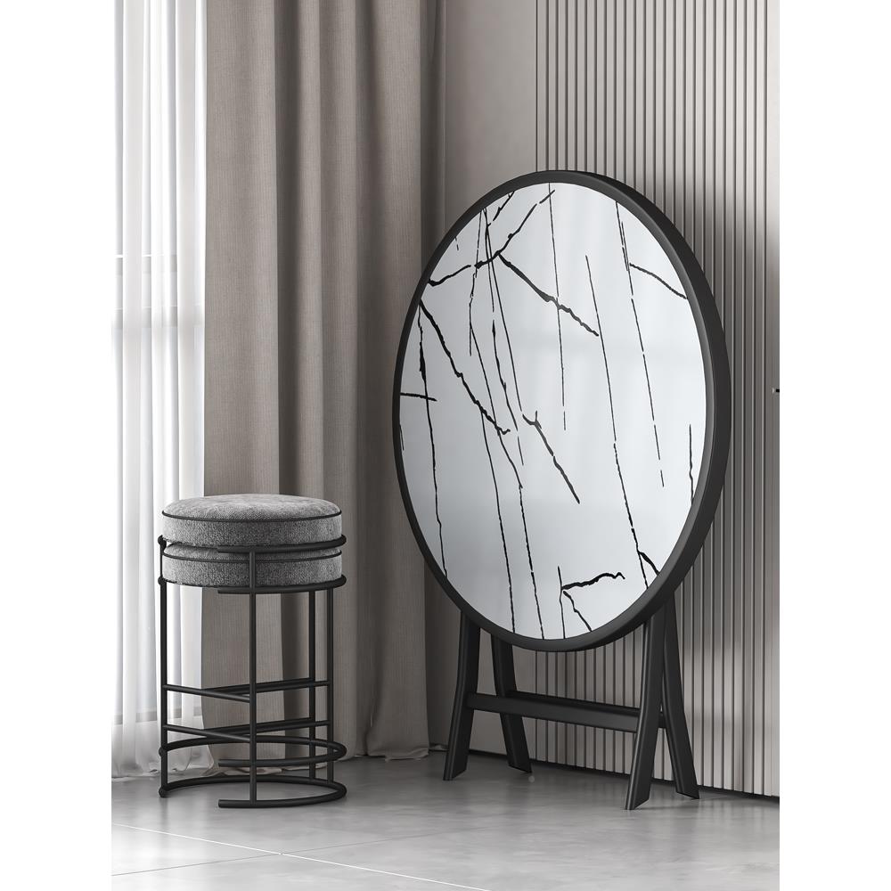 9W台可折叠小桌摆摊餐桌F77J5M7J折叠圆桌家用户型小子户外钢桌化