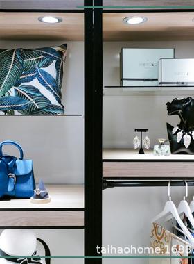 样板衣帽间饰品品展34905摆件衣柜饰陈列道具软装厅女士衣服搭房