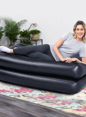 Bes气tway750RSN54五合充沙发双加人厚躺椅懒人沙发床折叠充一气