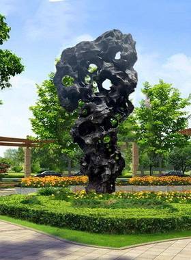 太湖石然原石造型天31208观赏石大型园林天景观石公湖园精品苏式