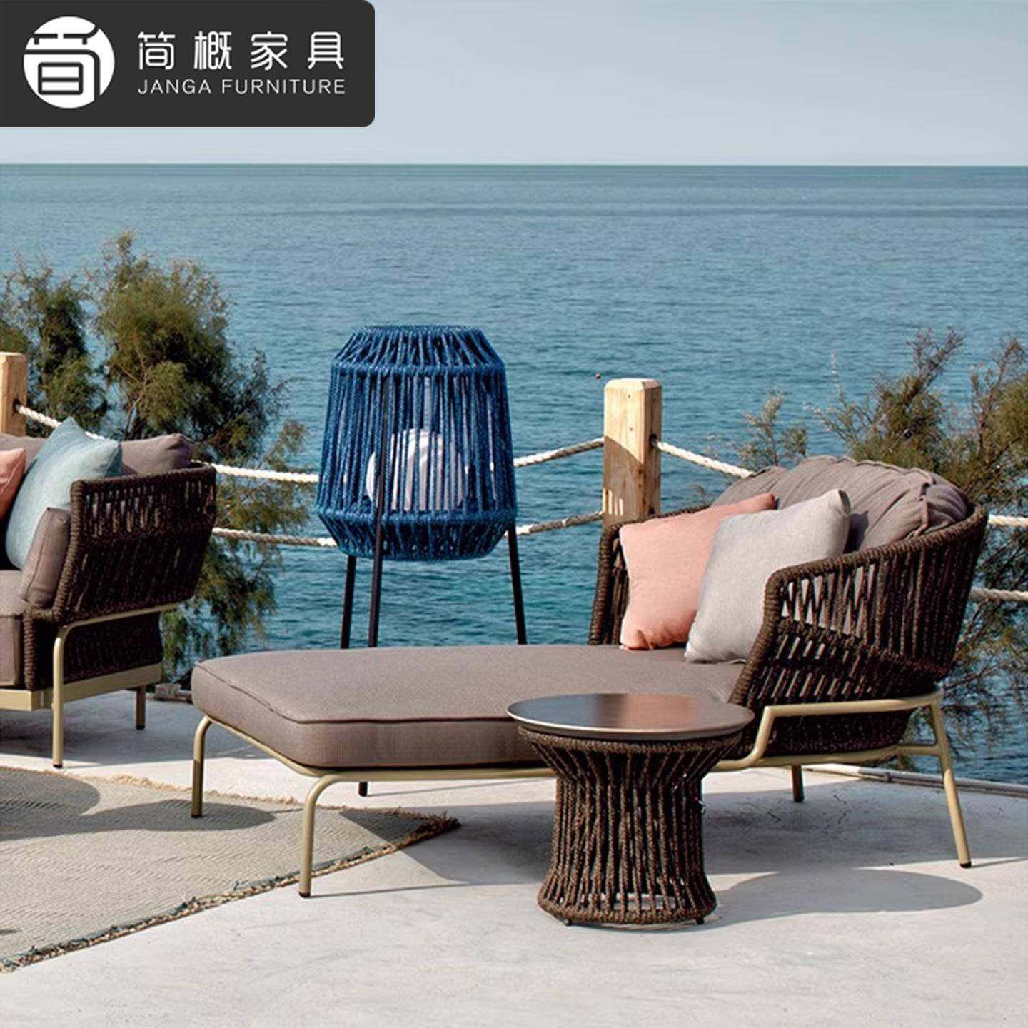 茶外别墅露台藤编沙发690露天家花园阳台具防水防晒庭院藤椅几户,住宅家具,户外沙发,淘宝优惠券,粉丝福利购,淘宝优惠卷