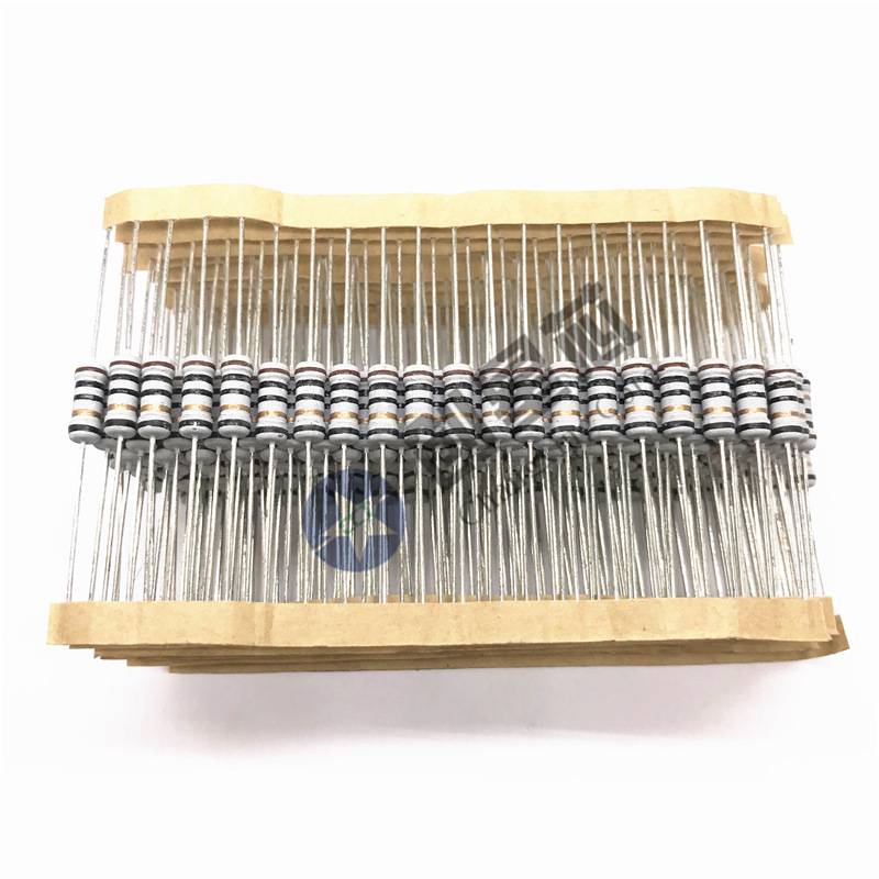 插件绕线保险丝电阻 KNP 0.5W 1/2W 5% 18R 20R 22R 24R 27R 30R