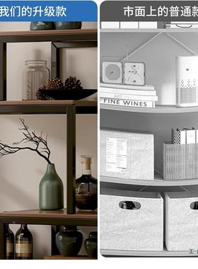 博古架新中式简茶室茶具柜置物架多阁家用客宝厅靠墙酒易展58237